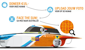 Nuna8 Solar auto - crowdfunding ZonnepanelenDelen