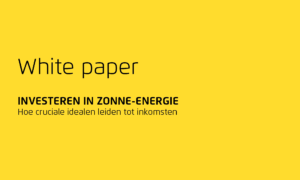 Whitepaper: investeren in zonne-energie